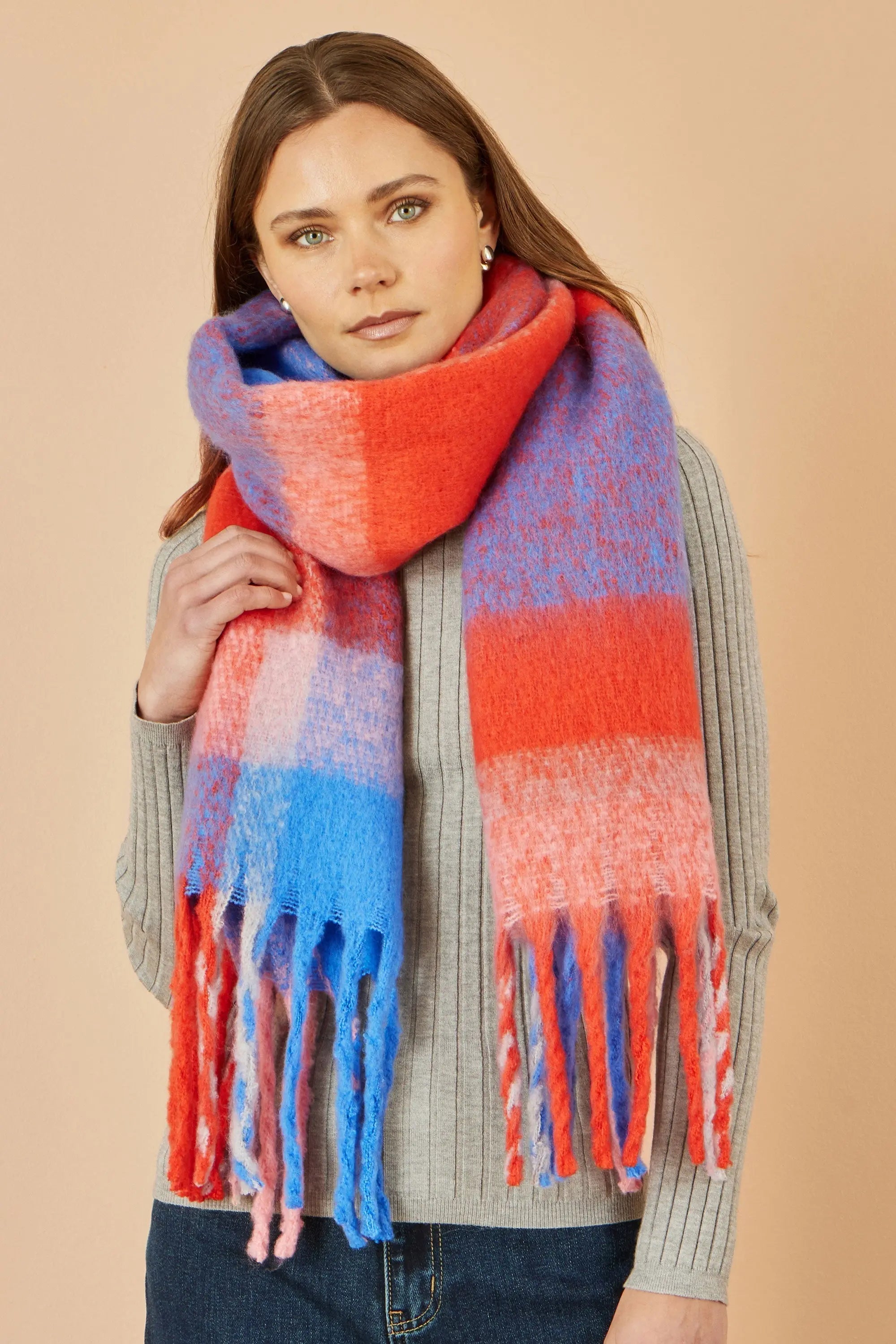 Dreamz~n~Wishz : A Blue Fringed Scarf Dreamz~n~Wishz : A Blue Fringed Scarf