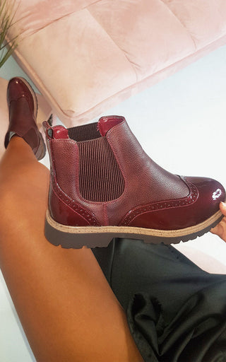 Brogue Chelsea Boots