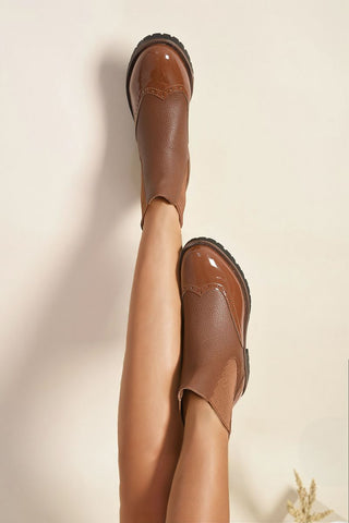 Brogue Chelsea Boots