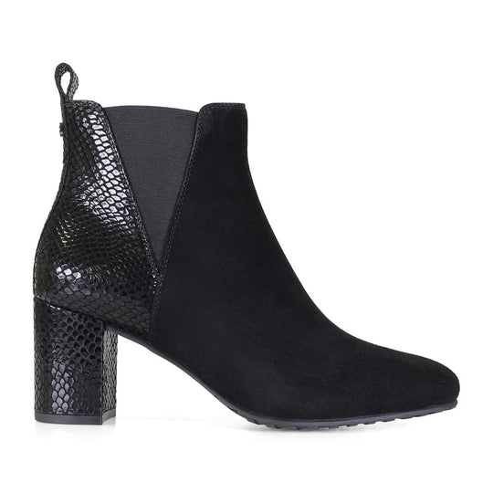 Contemporary Comfort Boots EE Fit ARABELLA - Black Combi Van-Dal Shoes