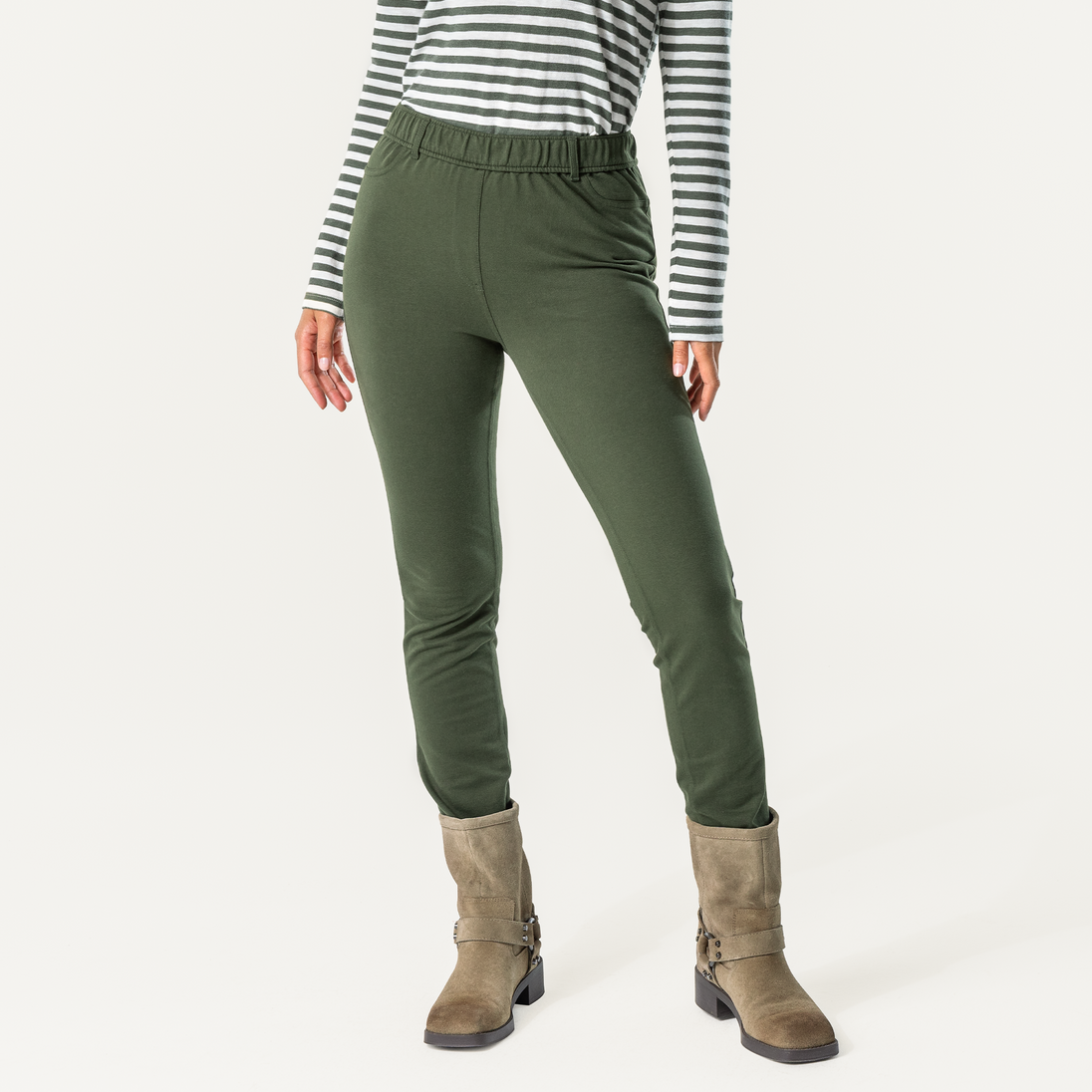 Organic Cotton Trouser/Leggings: Womens Earth Wardrobe