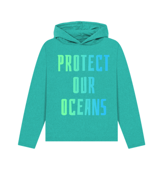 protect our oceans organic cotton sweatshirt