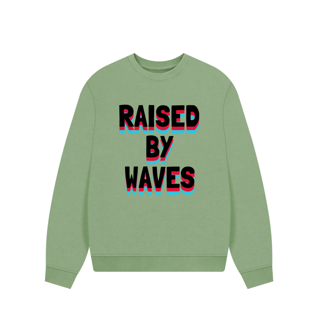 organic cotton Raised by Waves sweatshirt