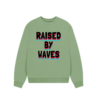 organic cotton Raised by Waves sweatshirt