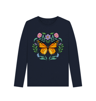 Butterfly Organic Cotton Long Sleeve Top