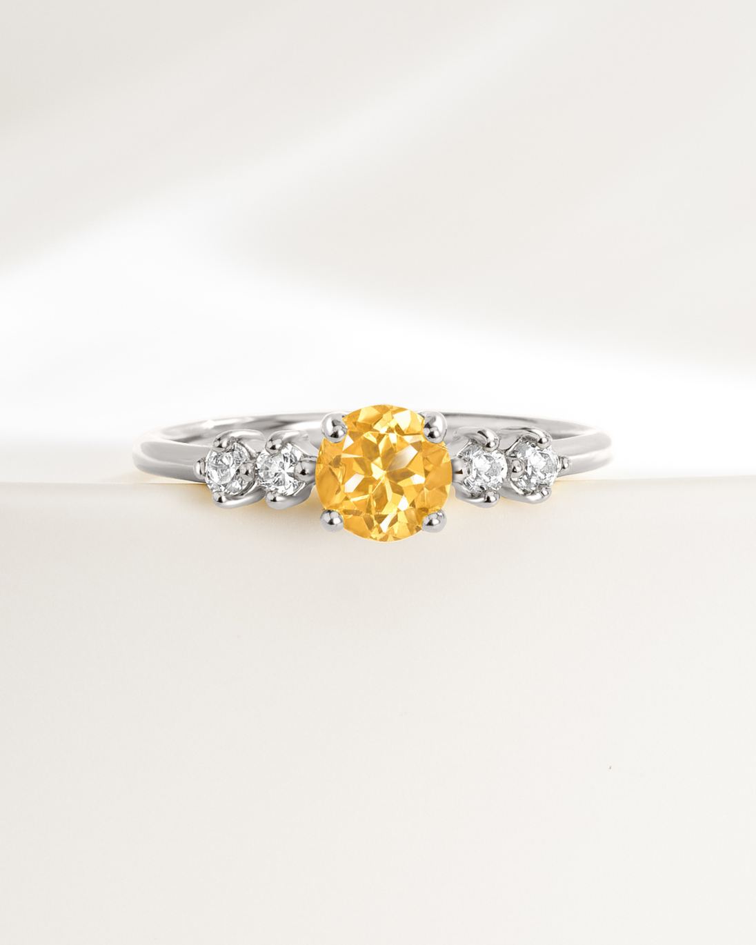 Citrine Everyday Jewellery Gift Set in Sterling Silver Vianne Jewellery