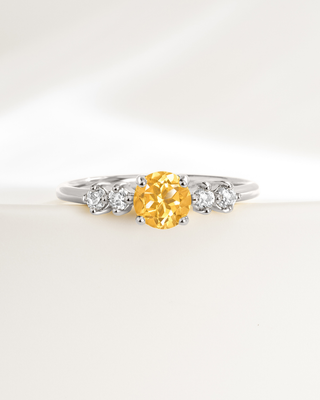 Citrine Everyday Jewellery Gift Set in Sterling Silver Vianne Jewellery