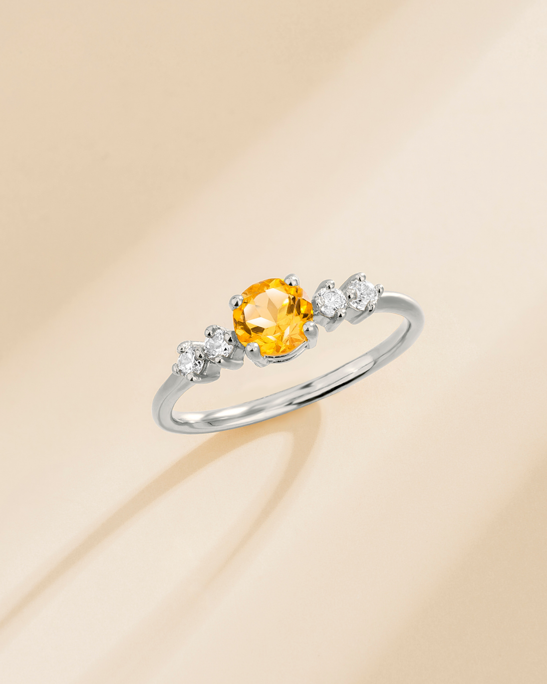 Citrine Everyday Jewellery Gift Set in Sterling Silver Vianne Jewellery
