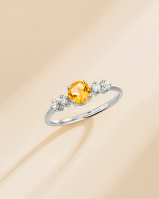Citrine Everyday Jewellery Gift Set in Sterling Silver Vianne Jewellery