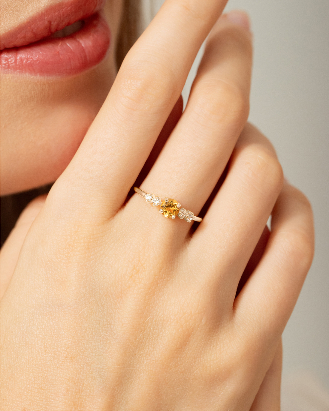 Citrine Everyday Jewellery Gift Set in Sterling Silver Vianne Jewellery