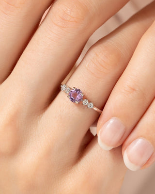 Lavender Amethyst Everyday Jewellery Gift Set in Sterling Silver Vianne Jewellery