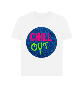 White Chill Out Eco-Friendly T-Shirt