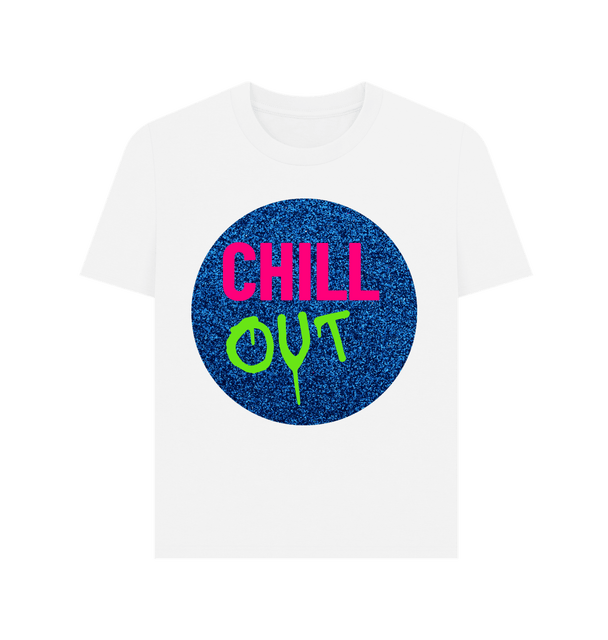 White Chill Out Eco-Friendly T-Shirt