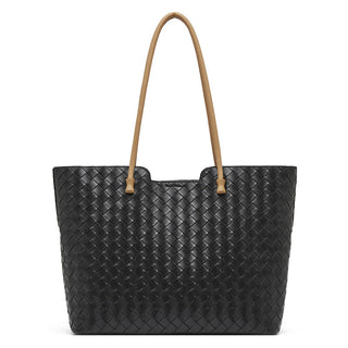 Handwoven Premium Leather Tote Bag