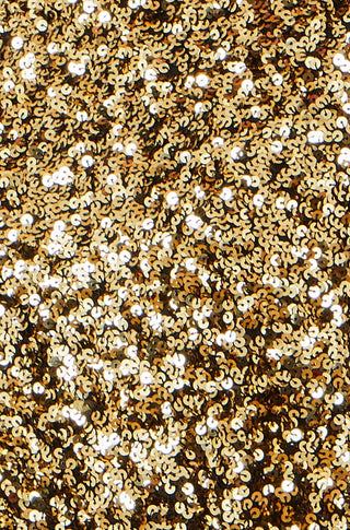 Gold Sequin Top Stretch Jumpsuit Yumi