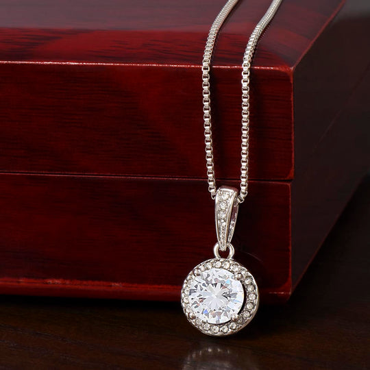 Sparkling Diamond Pendant Necklace