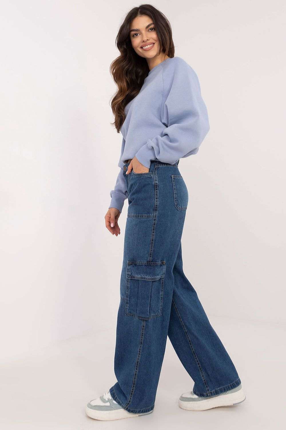Cargo Denim Jeans
