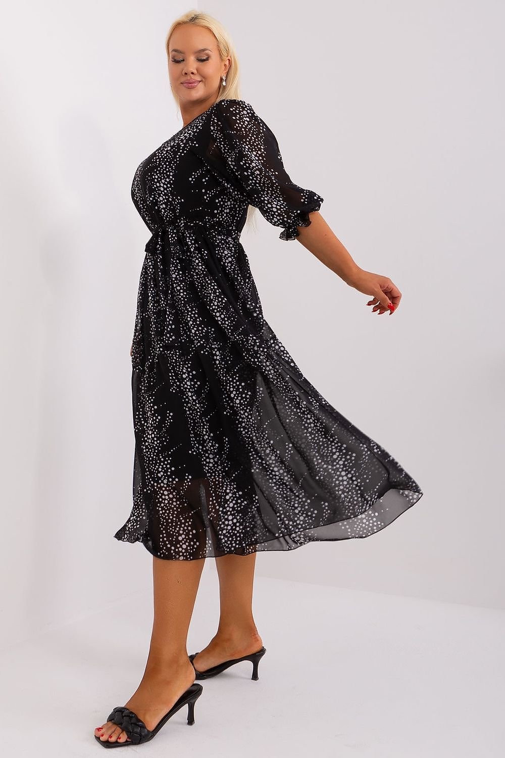  Plus size dress model 182293 Lakerta 