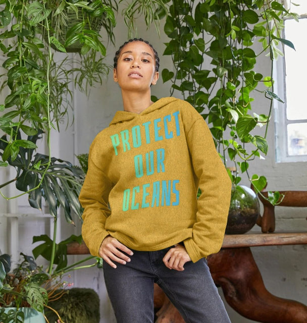 protect our oceans organic cotton sweatshirt