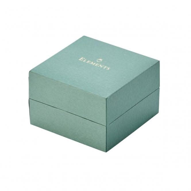 Elements Silver Rose Gold Smoked Topaz Peach Swarovski Bracelet B5175 Acotis Jewellery