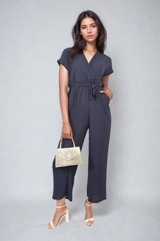 v neck jumpsuit