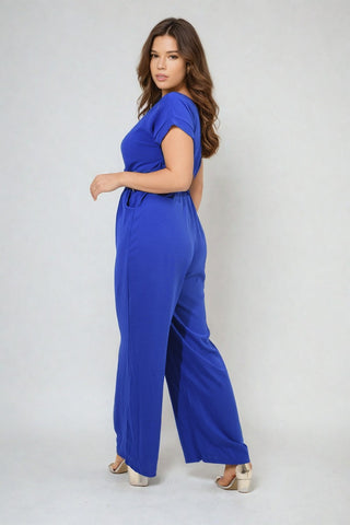 v neck jumpsuit