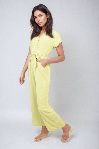 v neck jumpsuit