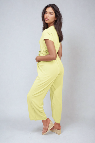 v neck jumpsuit