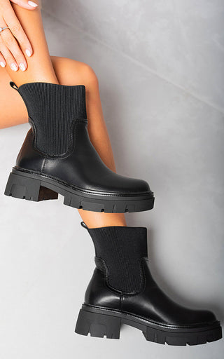 Chelsea Chunky Ankle Boots