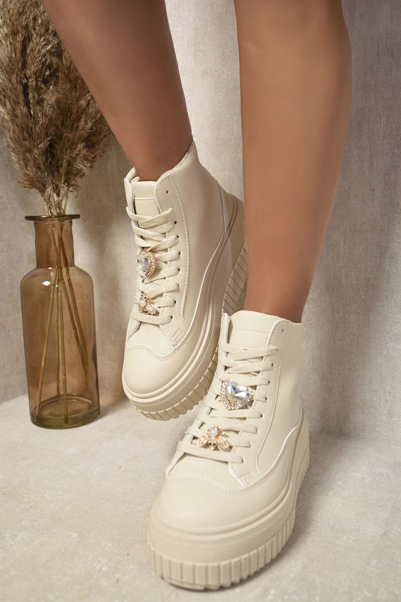 High Top Platform Trainers