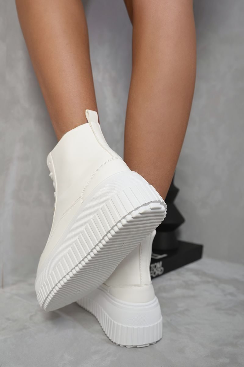 High Top Platform Trainers