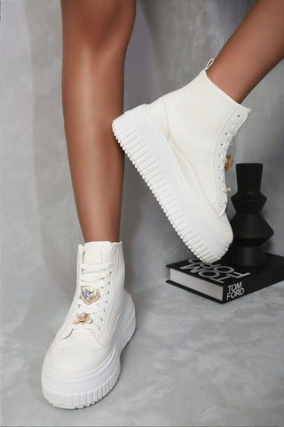 High Top Platform Trainers