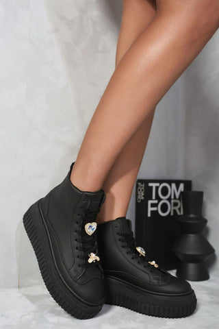 High Top Platform Trainers