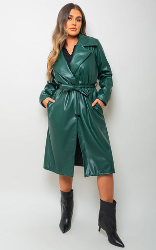  Belted Trench Coat