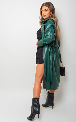  Belted Trench Coat