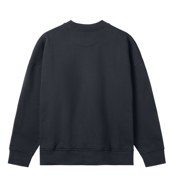 Black Negroni Oversize Sweatshirt with relaxed fit and modern design