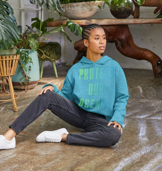 protect our oceans organic cotton sweatshirt